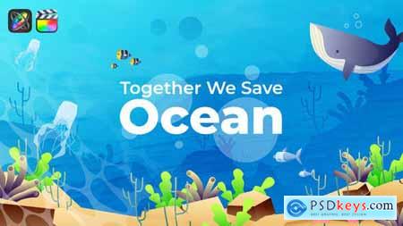Save The Ocean Slideshow Apple Motion & FCPX 35115559