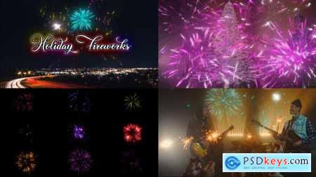 Holiday Fireworks Pack for FCPX 35058082
