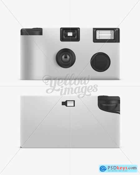 Disposable Photo Camera Mockup 11286