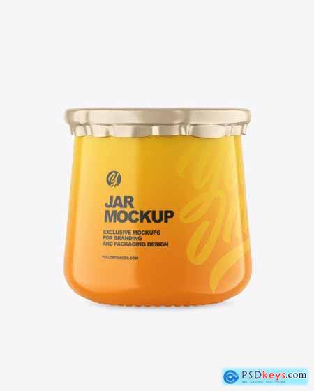 Glossy Jar Mockup 88314
