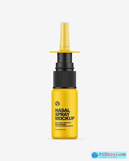 Nasal Spray Bottle Mockup 89603