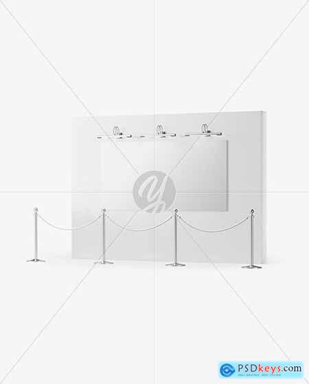 Canvas Picture on the Wall Mockup 89061