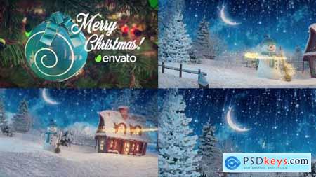 Christmas Greetings Card -- Premiere Pro MOGRT 35133628