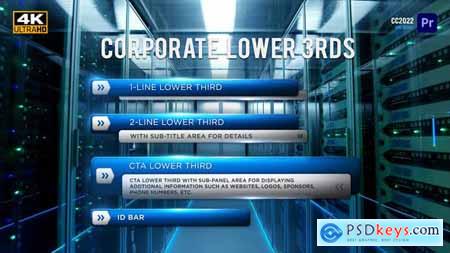 Corporate Lower Thirds MOGRT for Premiere Pro 35125839