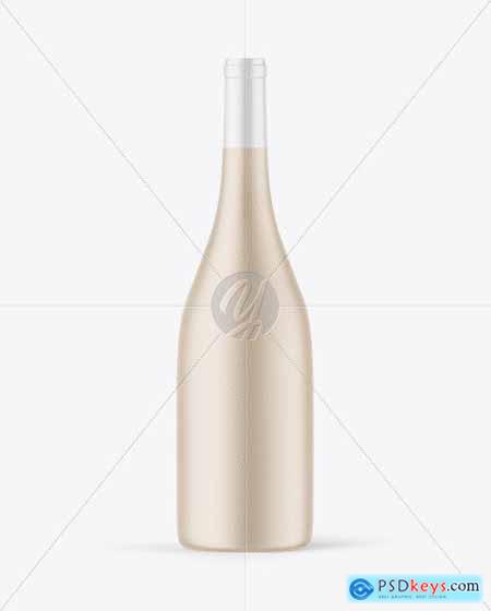 Ceramic Wine Bottle Mockup 88547