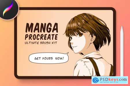 Manga Procreate Brushes & Anime Pens 5387184