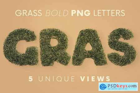 Grass Bold - 3D Lettering 6726207