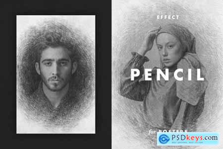 Pencil Draft Effect for Posters 6714530