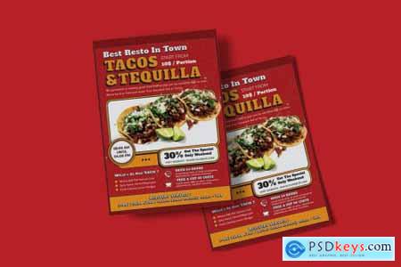 Tacos Tequilla - Flyer AC