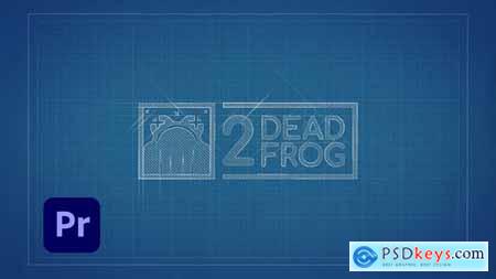 Blueprint Logo Reveal for Premiere Pro 35079192