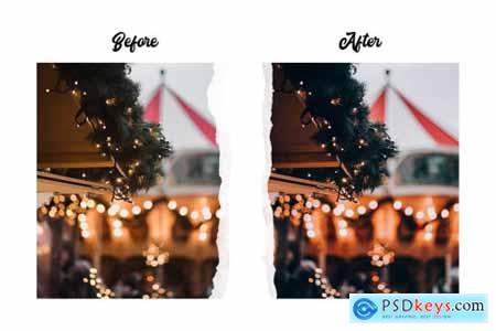 Christmas Market - 15 Premium Lightroom Presets