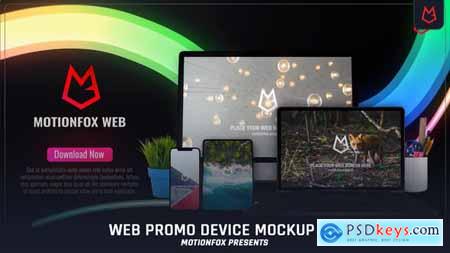 Web Promo Device Mockup - Dark 24314474