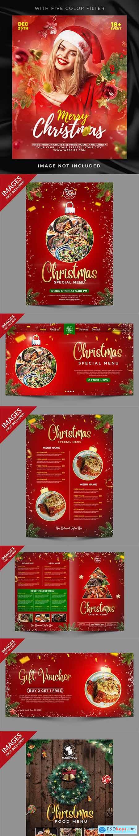 Christmas special promotion template