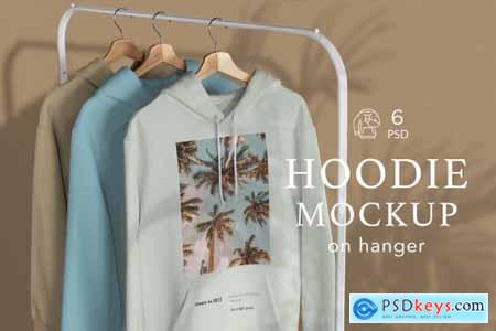 Hoodie MockUp on Hanger 6717605