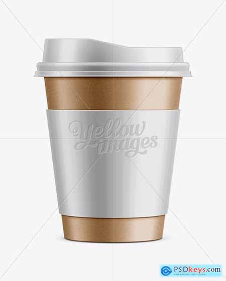 Coffee Cup With Sleeve Mockup 11210