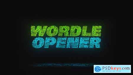 Wordle Opener 21008923
