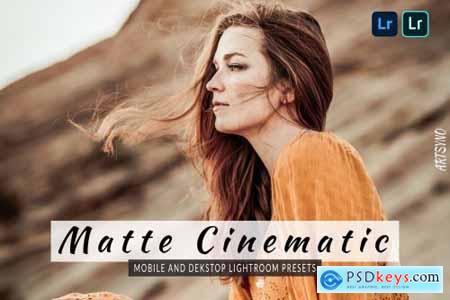 Matte Cinematic Lightroom Presets Dekstop Mobile