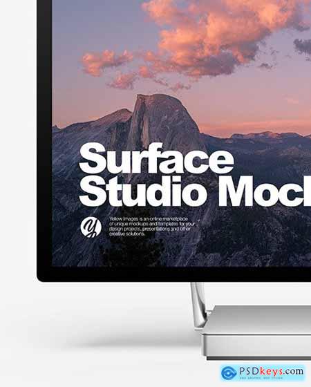 Microsoft Surface Studio Mockup 85903