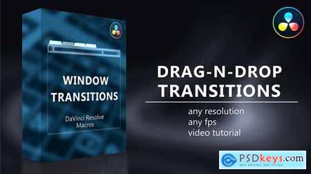 Window Transitions for DaVinci Resolve 35167981