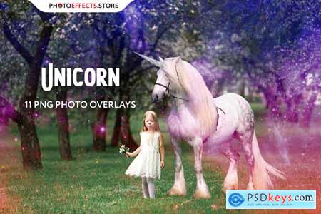 11 Unicorn Photo Overlays 6652855