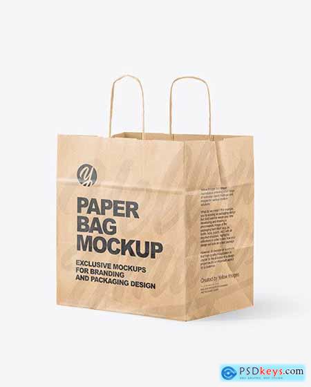 Kraft Paper Bag Mockup 87854