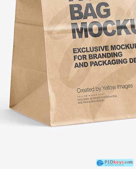 Kraft Paper Bag Mockup 87836