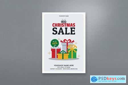 Christmas Sale Flyer Poster