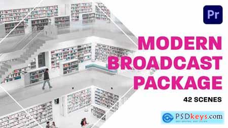 Modern Broadcast Package Mogrt 35257489
