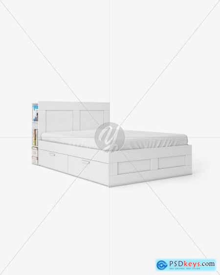 Double Bed Mockup 55751