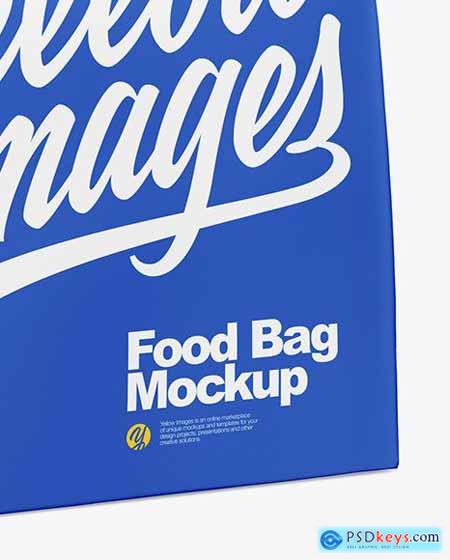 Matte Food Bag Mockup 88455