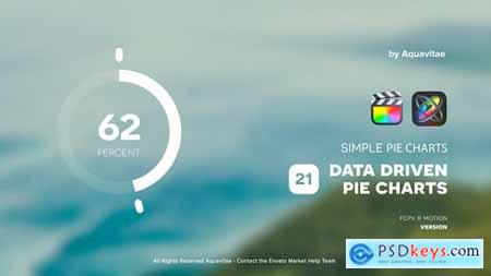 Simple Pie Charts for Final Cut Pro X 35252620