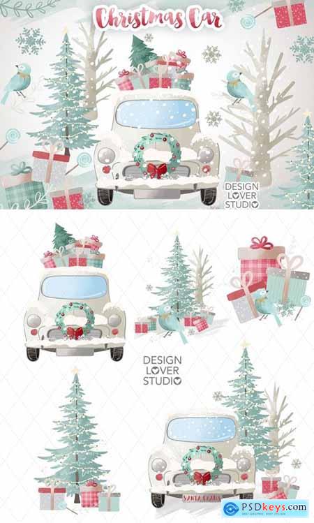 Christmas Car design