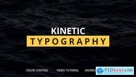 Kinetic Typography for DaVinci Resolve 34769844