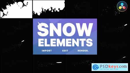 Magic Snow Elements DaVinci Resolve 34781884
