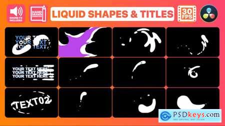 Liquid Motion Shapes And Titles for DaVinci Resolve 34772292