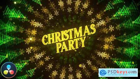 Christmas Party Invitation DaVinci Resolve 34821818