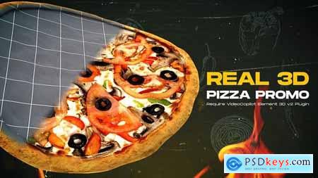 Real 3D Pizza Modern Promo 34630592