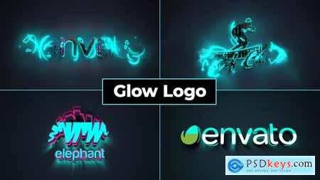 Glow Logo Reveal 33286174