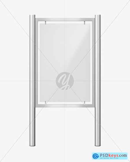 Advertising Board Mockup - Front View 55722