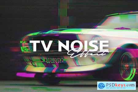 TV Noise Photo Effect 6491889