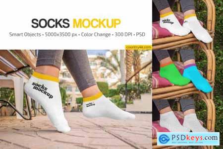 Socks Mockup Set 6618232