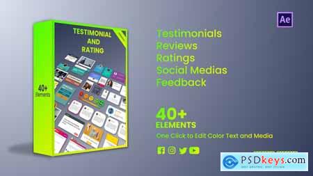 Testimonial and Rating Pack 34468220
