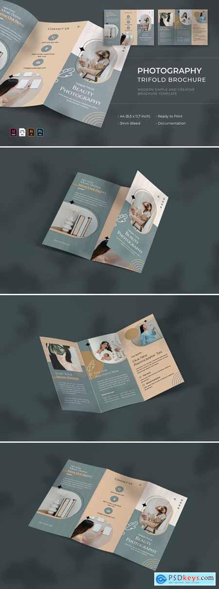 Beauty Photograpy - Trifold Brochure