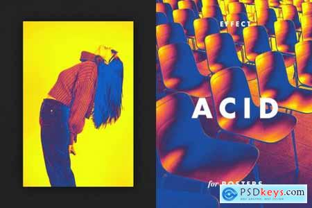 Acid Photo Effect for Posters 6791316