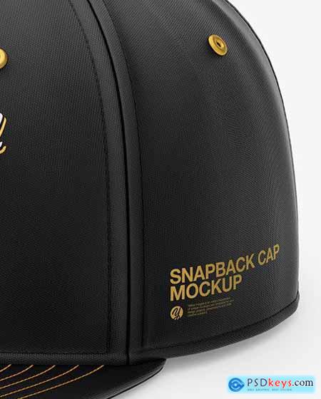 Snapback Cap Mockup 56306