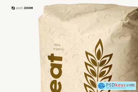 Organic Paper Bag Packaging Mockup 6610437