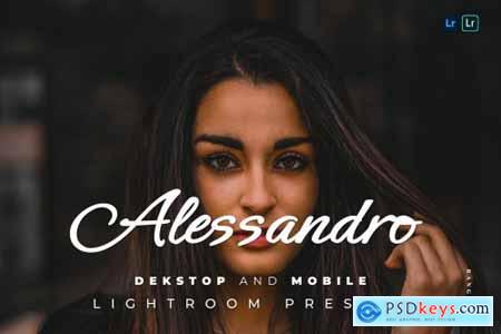 Alessandro Desktop and Mobile Lightroom Preset