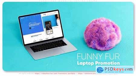 Funny Fur Website Laptop Promo 35401346