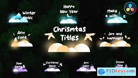 Christmas Titles for DaVinci Resolve 35385941