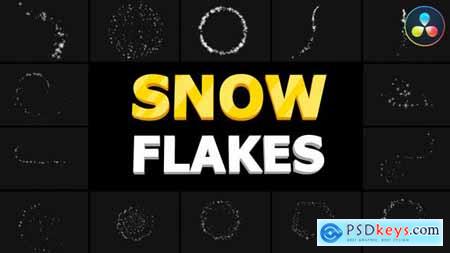 Snow Flakes 01 DaVinci Resolve 35312431